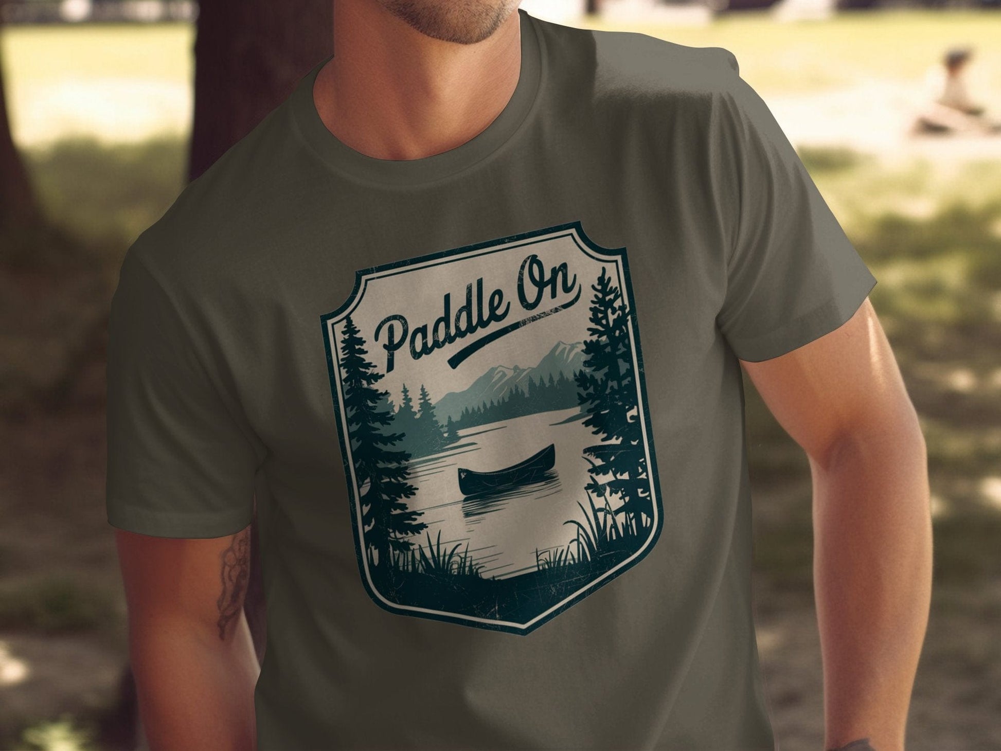 Paddle On Tee XS / Army