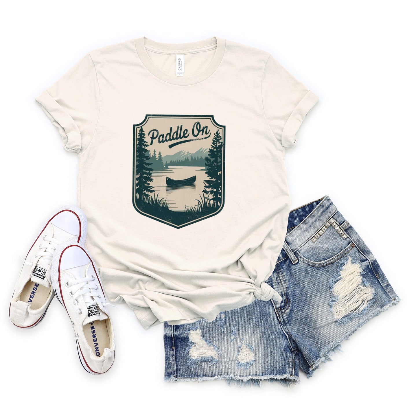Paddle On Tee XS / Natural