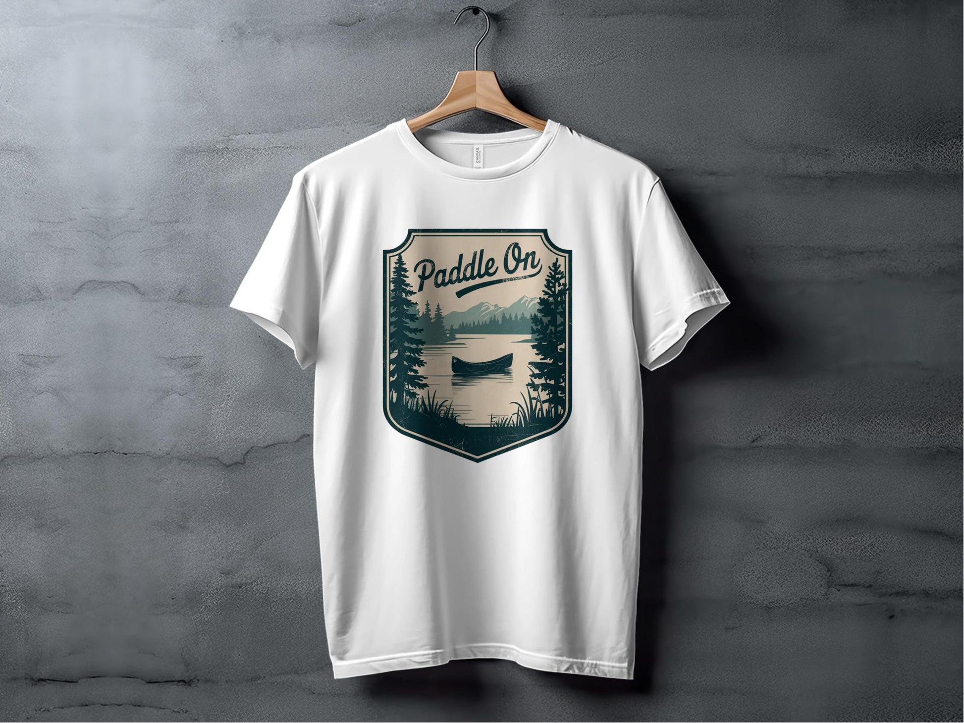 Paddle On Tee XS / White