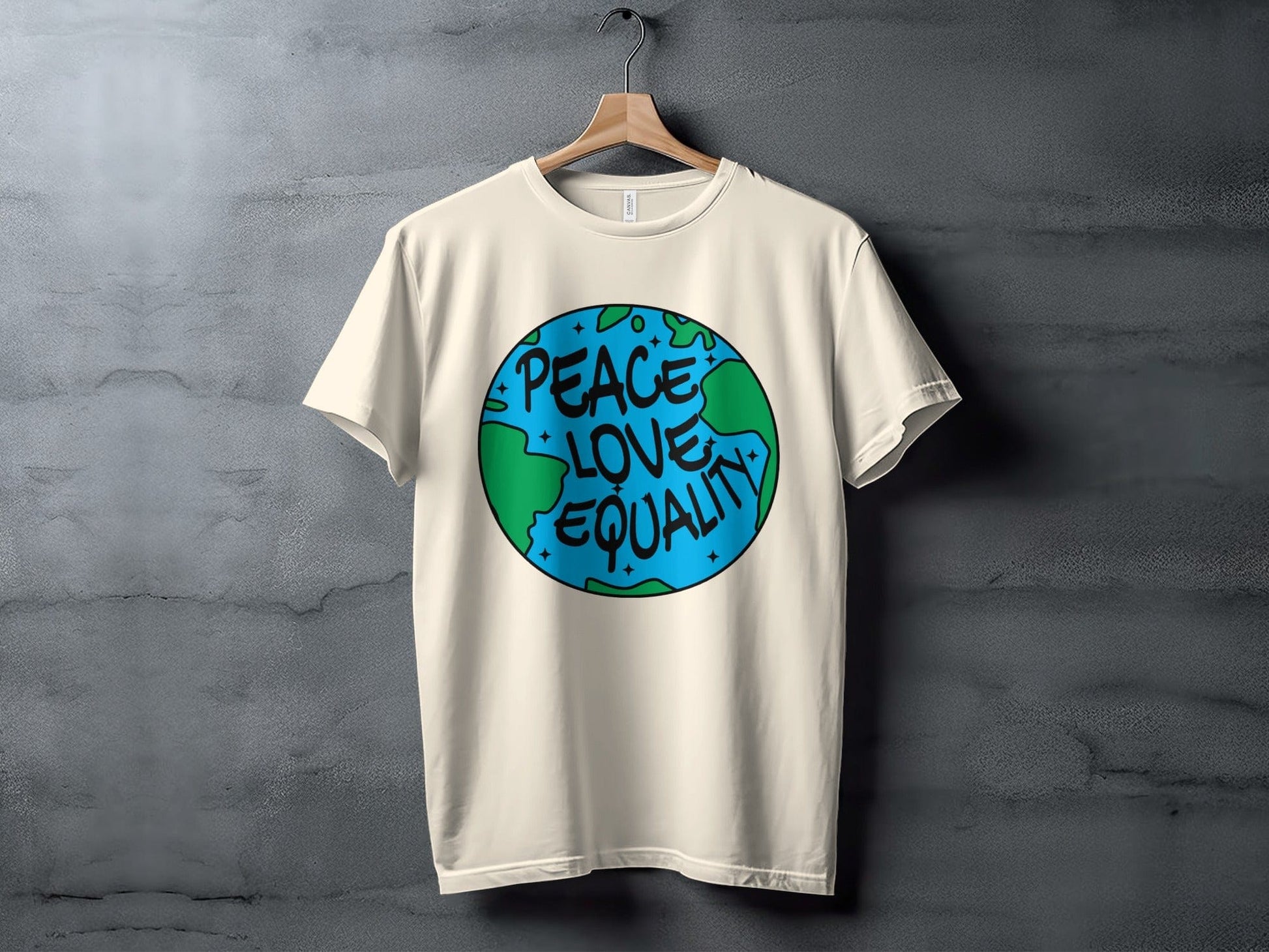 peace love equality XS / Natural