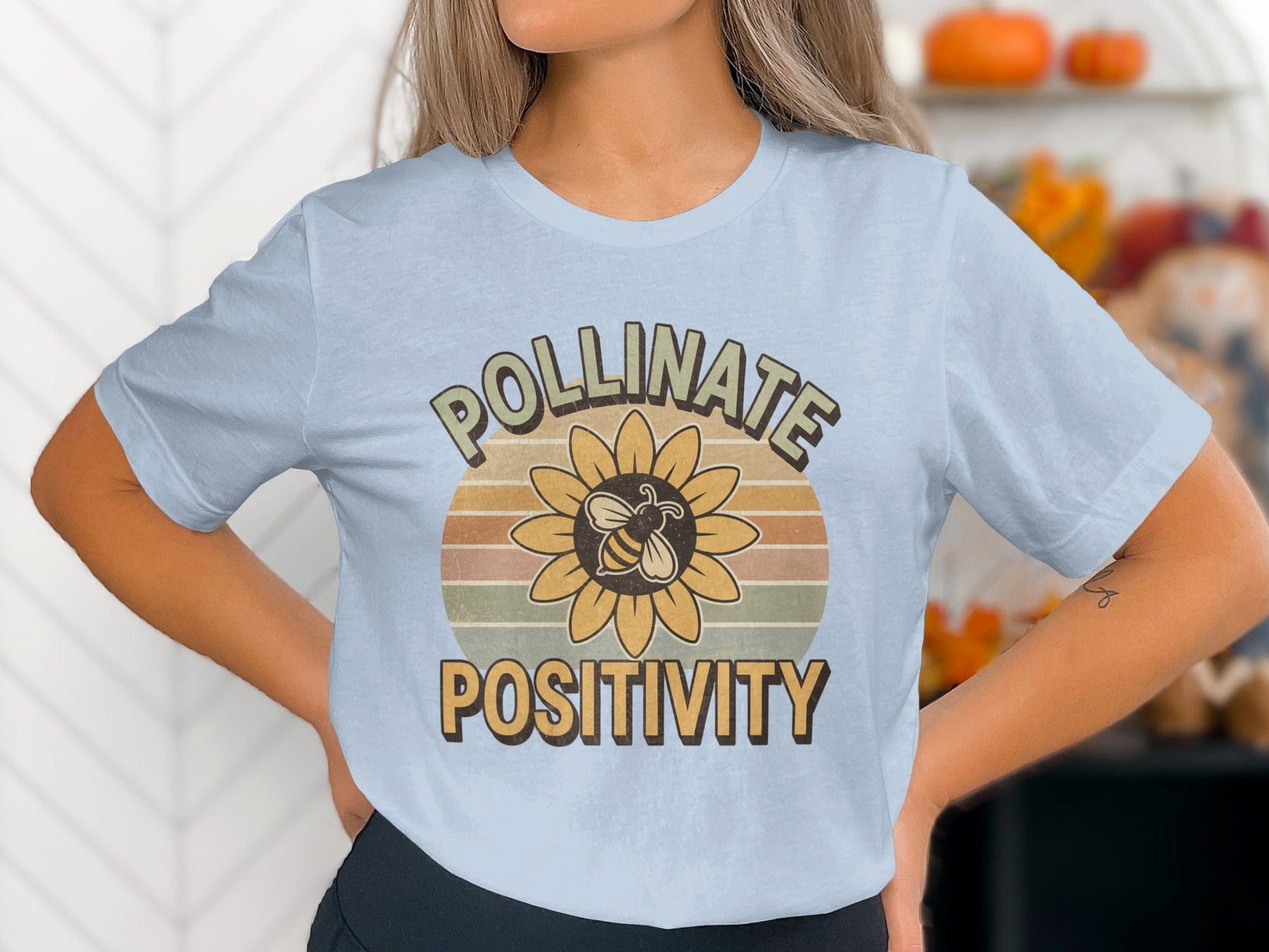 pollinate positivity XS / Light Blue