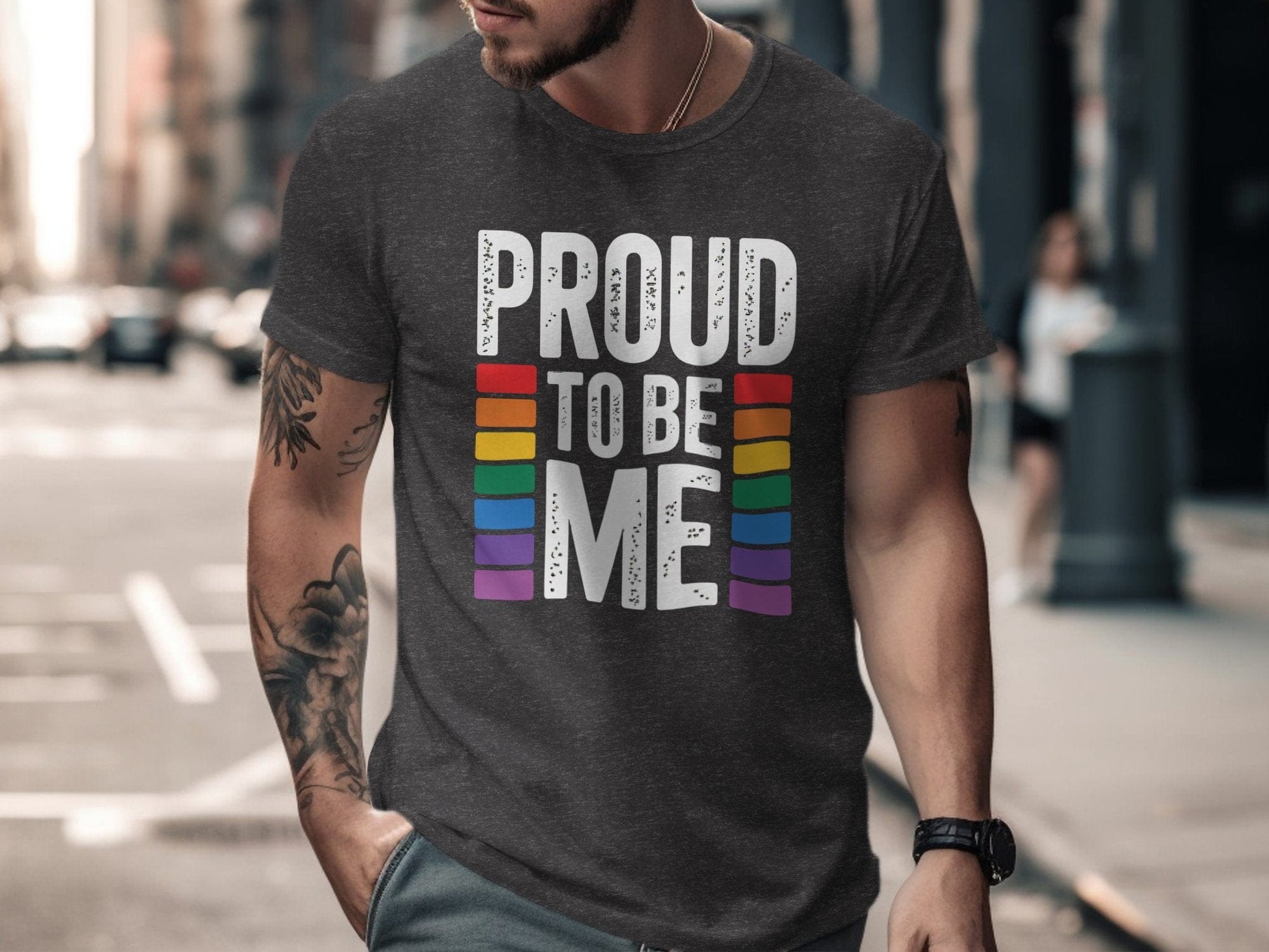 Proud to be me XS / Dark Grey Heather
