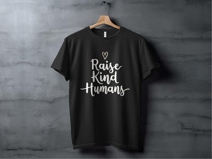 Raise Kind Humans Tee XS / Black
