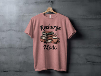 Recharge Mode Tee XS / Heather Mauve