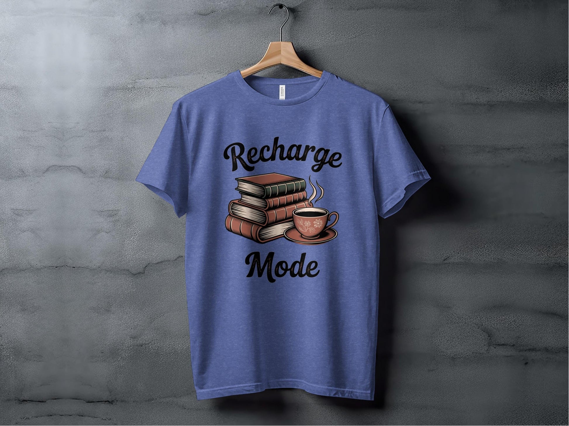 Recharge Mode Tee XS / Heather True Royal