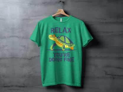 Relax, You’re Doing Fine Tee XS / Heather Kelly
