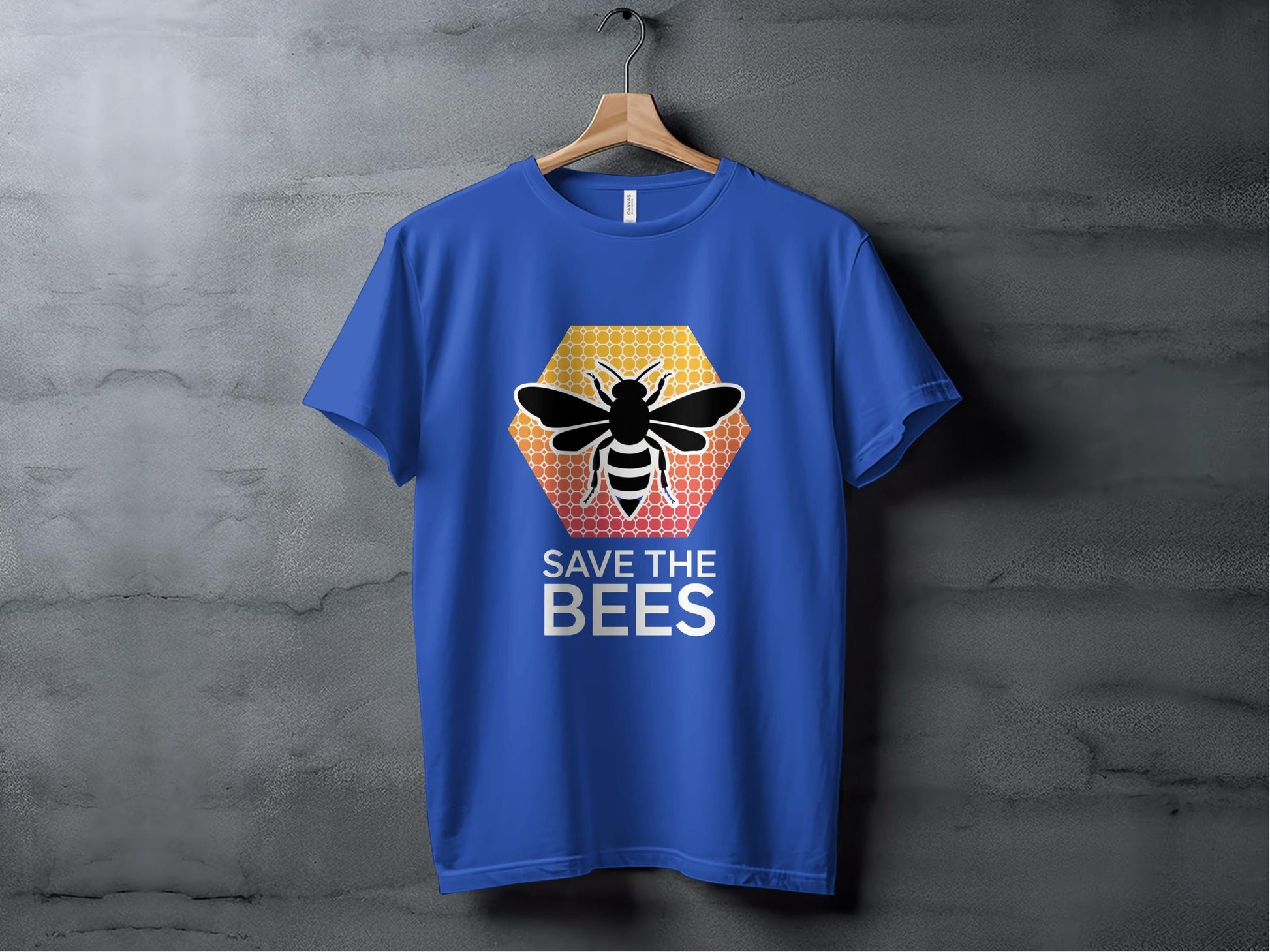 Save the Bees Modern Tee XS / True Royal