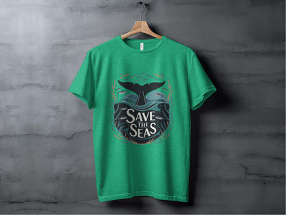 Save the Seas Tee XS / Heather Kelly