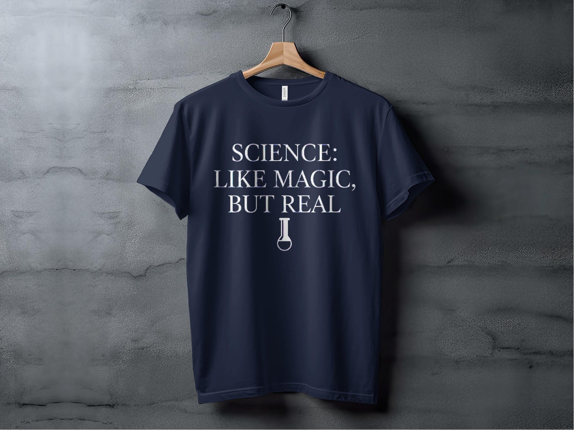 Science: Like Magic, But Real Tee XS / Navy