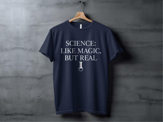 Science: Like Magic, But Real Tee XS / Navy