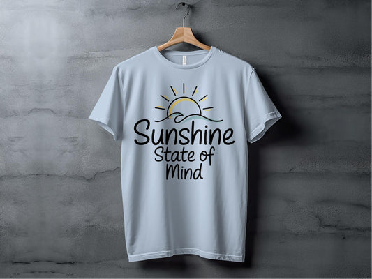 Sunshine State of Mind Tee XS / Light Blue