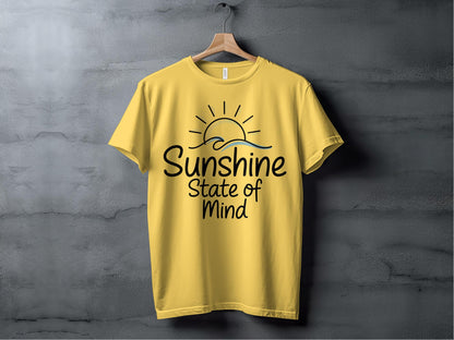 Sunshine State of Mind Tee XS / Yellow