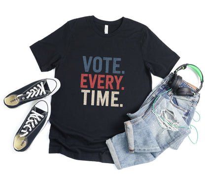 Vote Every Time Sweatshirt S / Black