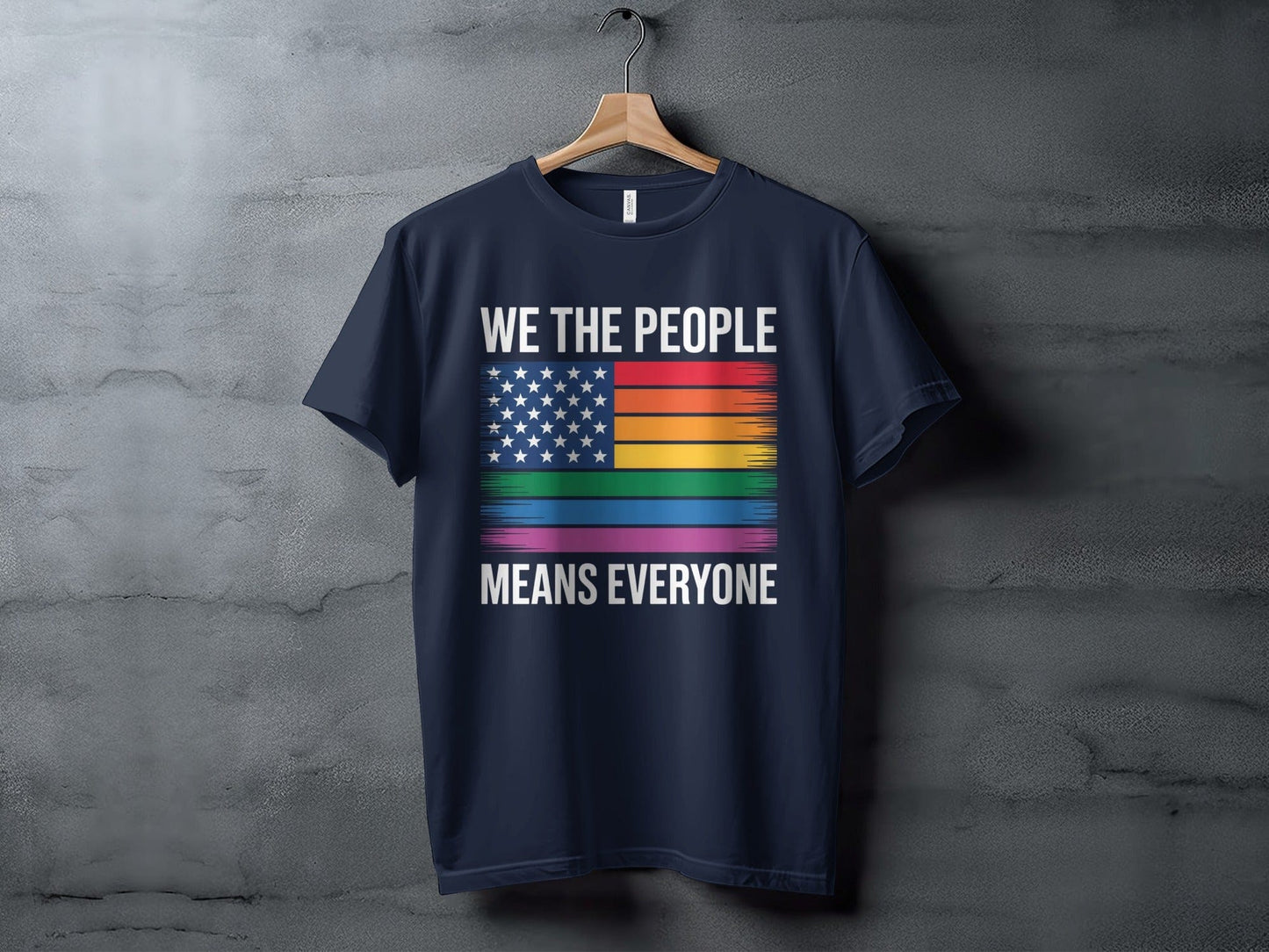 we the people means everyone XS / Navy